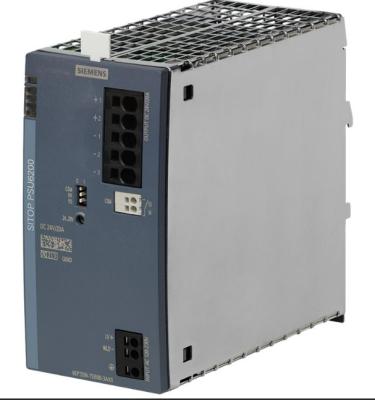 Siemens 6EP33367SB003AX0 Fornecimento de energia AC-DC, 1-Ph, 24V, 20A, 85-264 VAC In, DIN Rail, série PSU6200