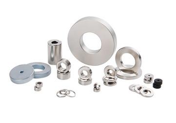 High Strength NdFeB Ring Magnet Coated Neodymium Magnets  N52 Oem Service