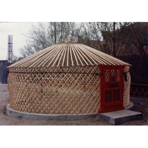 Cool Inflatable Dome Mongolian Yurt Tent Durable With 200kg Bearable Weight