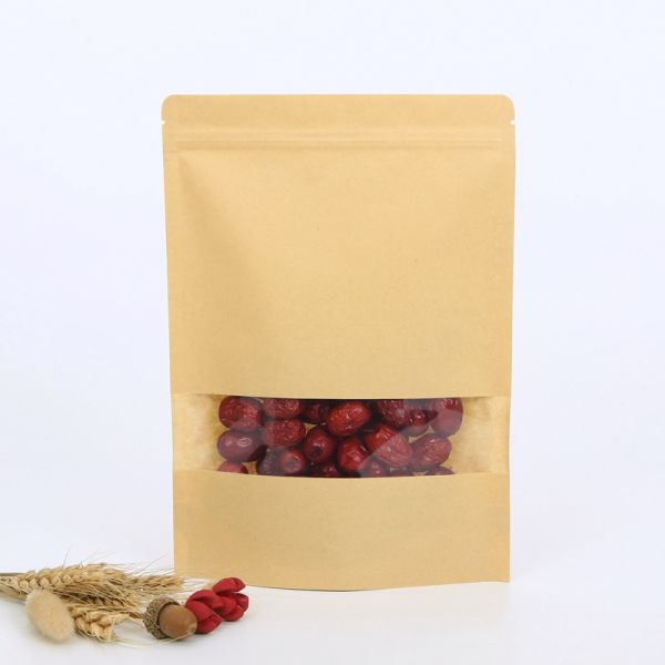 brown paper kraft bags with window kraft food paper bag kraft k bags