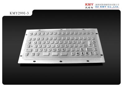 Clavier en métal de kiosque d'information de 87 touches imperméabilisent le mini clavier d'acier inoxydable