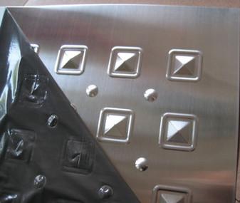 304 316 Embossed Metal Sheet Decorative Stainless Steel Sheet for Elevator Ceiling Panel