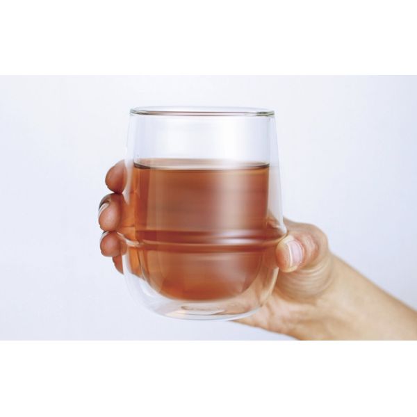 250ml Double Walled Glass Coffee Cup Latte Macchiato Cappuccino Mugs Custom Shape