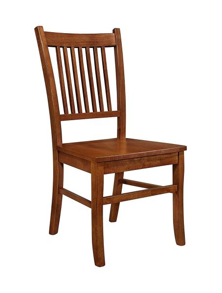 Slat Back Side 	Wooden Dining Room Chairs Timeless Classic Solid Wood Slat Chair