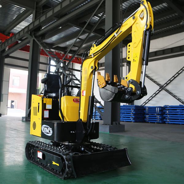 Farmland 1t Small Digger Maximum Excavation Height 2620mm Agricultural Track Mini Excavator