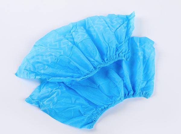 Shoe Covers Skid Proof Cpe Pe Water Proof Plastic Nonslip Shoecover