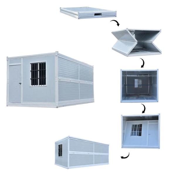 Galvanized Steel Prefabricated Portable Site Office Cabin Huts OEM