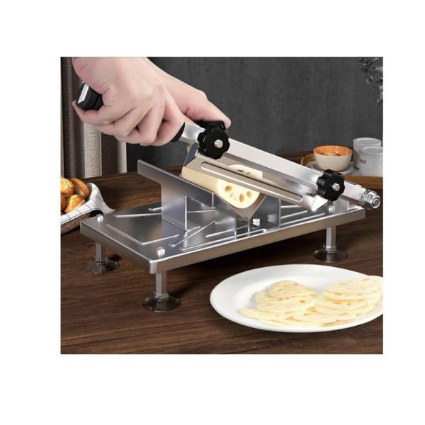 Stainless Steel French Fries Slicer Potato Chips Maker Meat Chopper Dicer Kitchen Cutting Machine Manual Potato Cutter