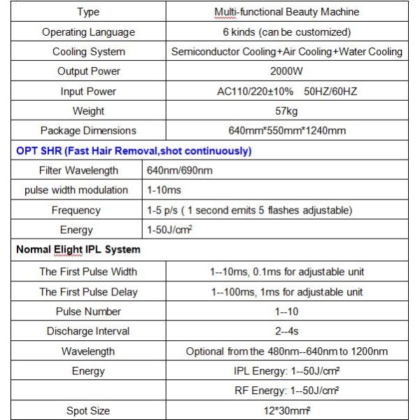 Nd Yag Laser SHR Hair Removal Machine Painless For Wrinkle Removal
