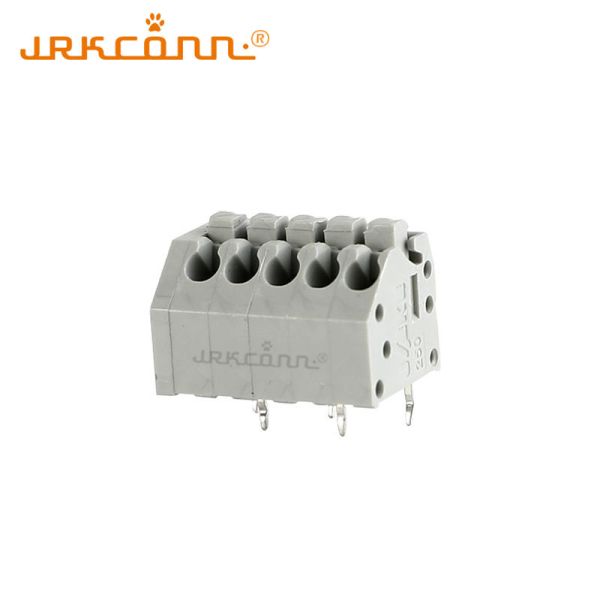 2.5/3.5/5.0/7.0mm Pitch Screw Terminal Block Connector 5P Grey Color