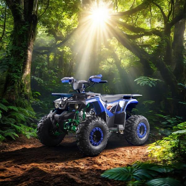 ATV infantil de 125 cc com transmissão automática e bloqueio diferencial não equipado