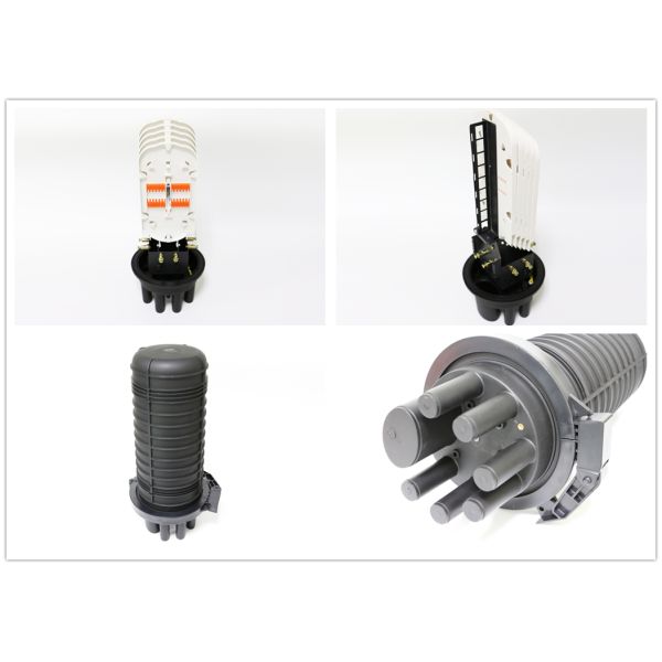 6 ports Fiber Optic Splice Closure for Telecommunication Network