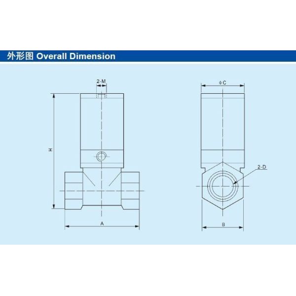 Q22HD-25 DN25 Q22HD-15 Pneumatic Solenoid Valves