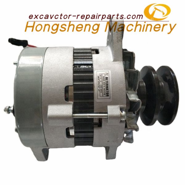 600-825-3151 Excavator Generator Komatsu PC400-6 Engine 6D125 Alternator 24V 40A