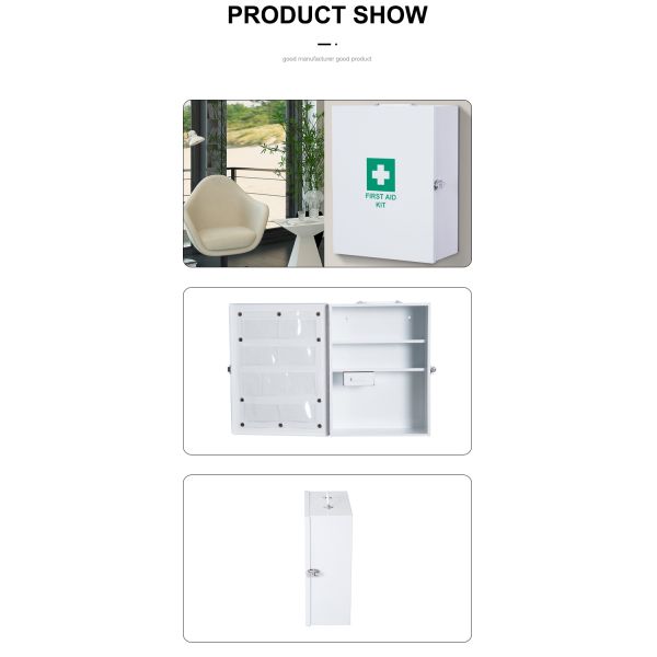 Коробки бортовой аптечки держателя стены металла коробка стены пустой медицинская