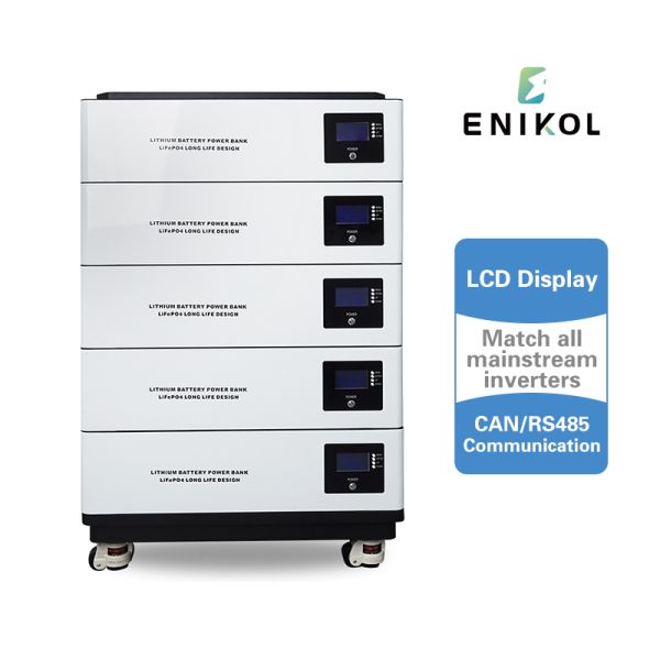 100AH 48V Солнечная батарея Система 15kwh Lifepo4 Аккумулятор 51.2v 200ah 300ah Солнечная литийная батарея