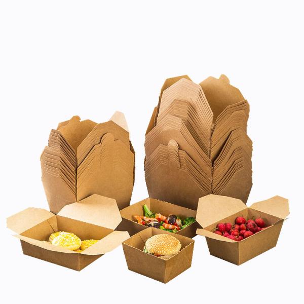 Leakproof Paper Take Out Boxes