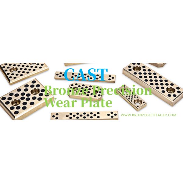 High Tensile Strength Self - Lubricating Graphite Wear Plates Strips & Bushings