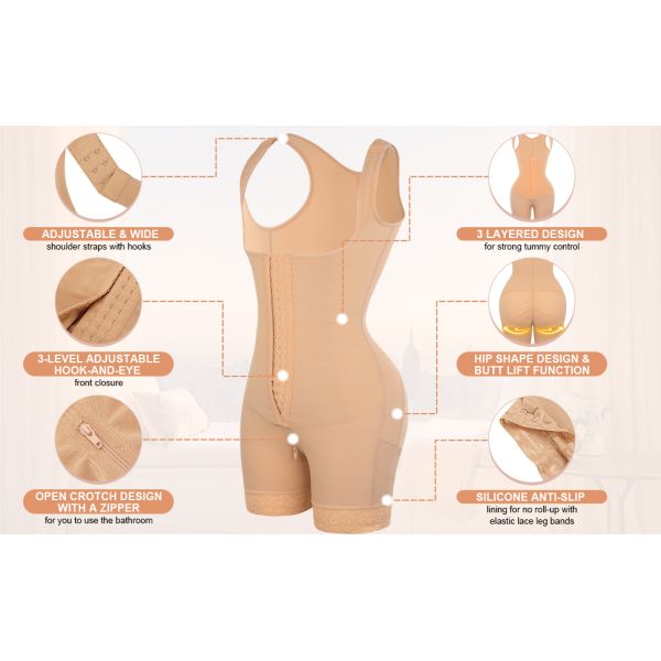 30% спандекс 70% нейлон форма одежда для женщин Control брюшной кишки Butt Lifter взрослые возрастная группа