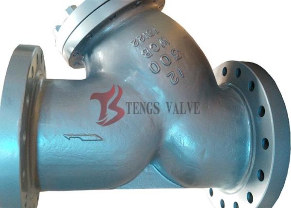 Class 300LB Wye Type Strainer Butt Weld BW Ends Low Fluid Resistance