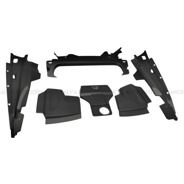 Excellent Fitment Dry Carbon Fiber Engine Cover Replacement Component Audi R8 2020 Plus Condition