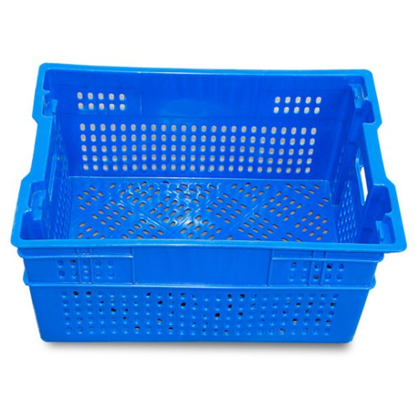 Plastic dislocation moving basket fruit vegetable plastic turnover crate high quality nestable stackable basket