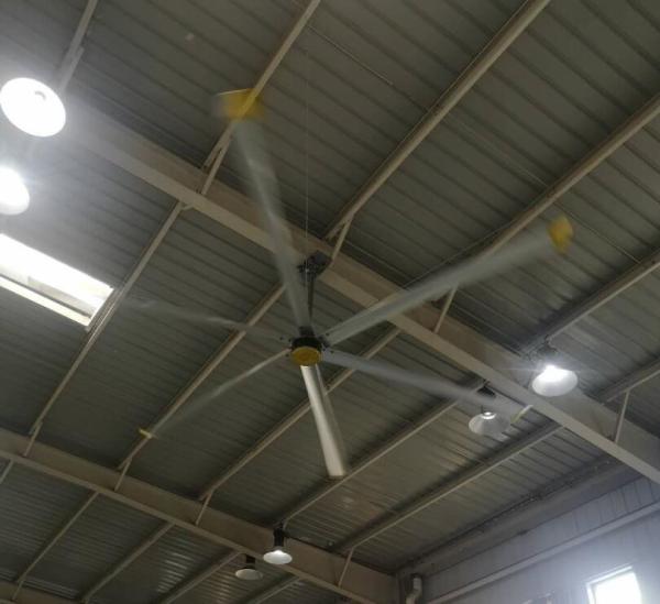 6.1M Big Size Industrial Grade Hvls aluminium blade fan