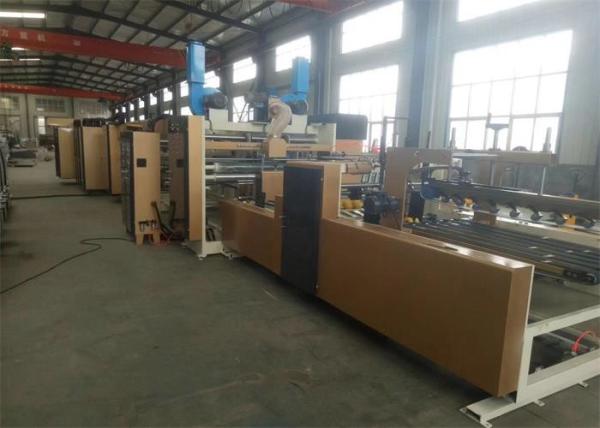 Corrugated Box Making Plant Carton Box Making Line Printing And Foler Gluer