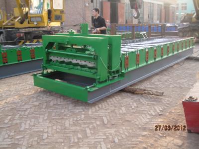 Rolo vitrificado do máquina da telha/chapa de aço que forma o milímetro da espessura da folha da máquina 0,40 - 0,70