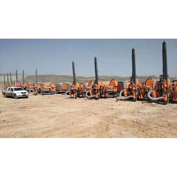 Pneumatic DTH Rock Borehole Underground Drilling Machine