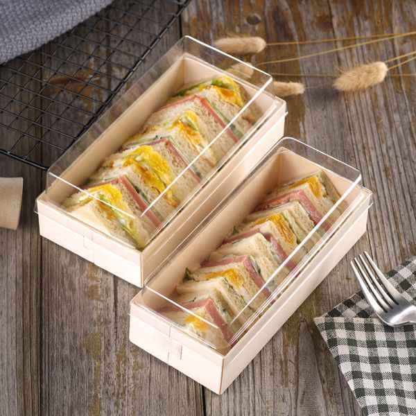 Custom Logo Poplar Bark or Custom Round Wood Veneer Fruits Container for Eco-friendly