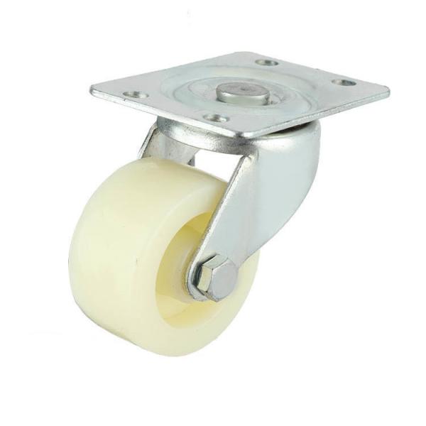 32mm Thickness Double Bearing PVC Caster Wheel Trolley Wheel with Brake and Stopper