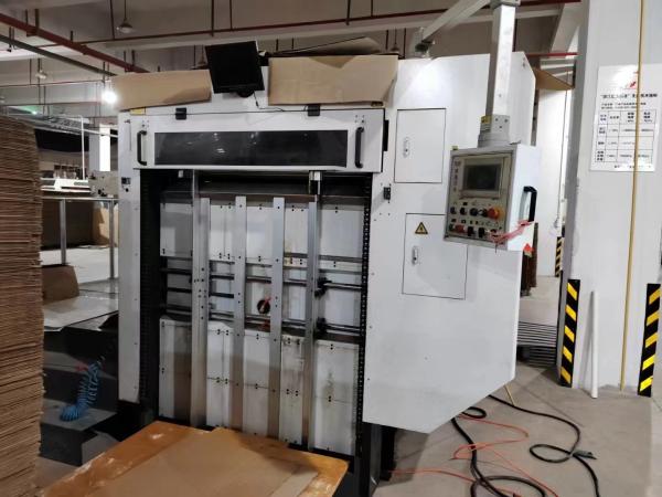 JIGUO BMY-1320 Semi Automatic Die Cutting Machine,Max.cutting speed：Max.pressure	340 Tons
