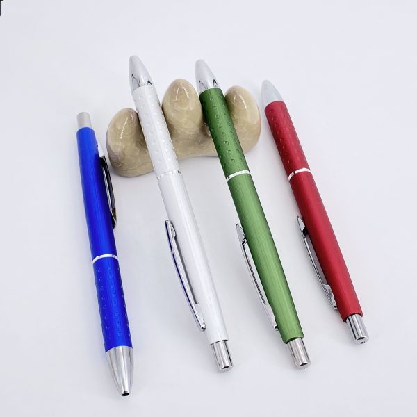 En gros stylo promotionnel stylo à bille mat de presse stylo à bille de cadeau créatif