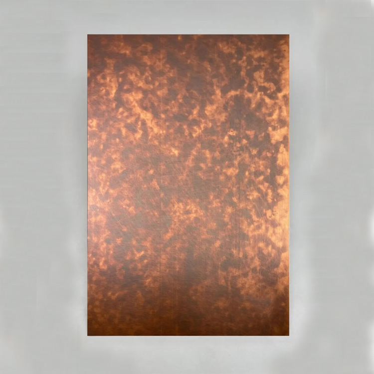 Fierce Flames Pattern Effect Antique Finish 304 Grade Decorative Stainless Steel Sheet SS Plate