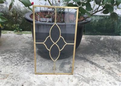 Clear Cabinet Door Glass Panels , Various Shape Decorative Glass For Kitchen Cabinets