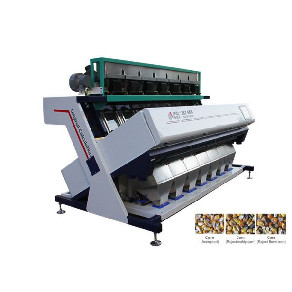RC7 Model Corn Sorting Equipment , 1350KG Color Sorting Equipment