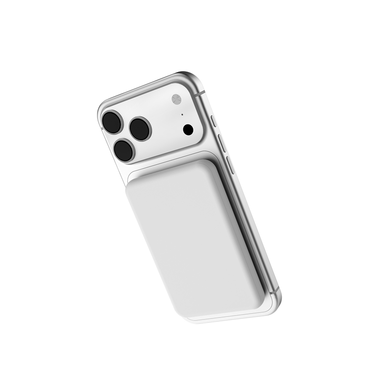 5000mAh Slim Magnetic Portable Power Bank, Compact Magnetic Wireless Charger Powerbank, USB‑C Input & Output, 15W Max Magnetic Wireless Charging (5W/7.5W/10W/15W)