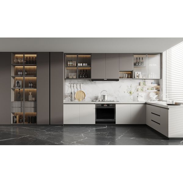 Faceframe Design Shaker Door Cabinet Modern Kitchen with Door For Home