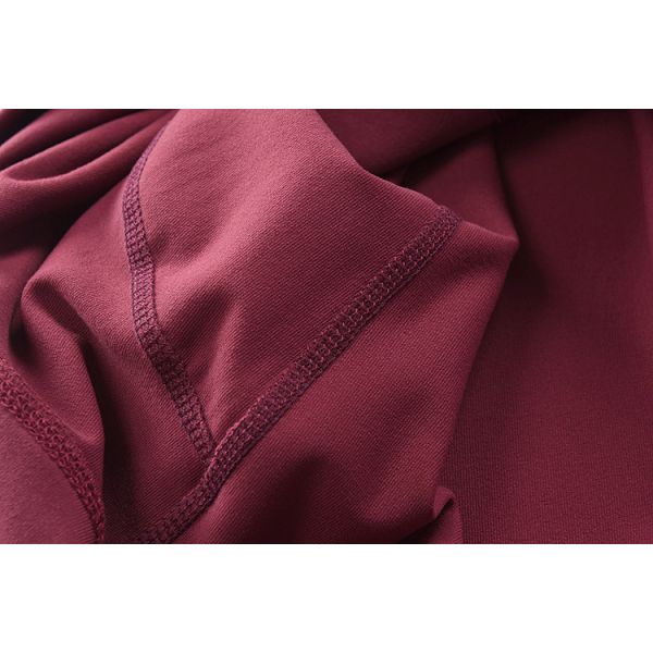 Женщин фуфайки зимы пуловера отверстия большого пальца руки воротника стойки рукава длиной идущие