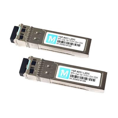 10G SFP Singlemode Module 20km 1310nm LC DDM SMF 10GB Optical Module for FTTX Infrastructure