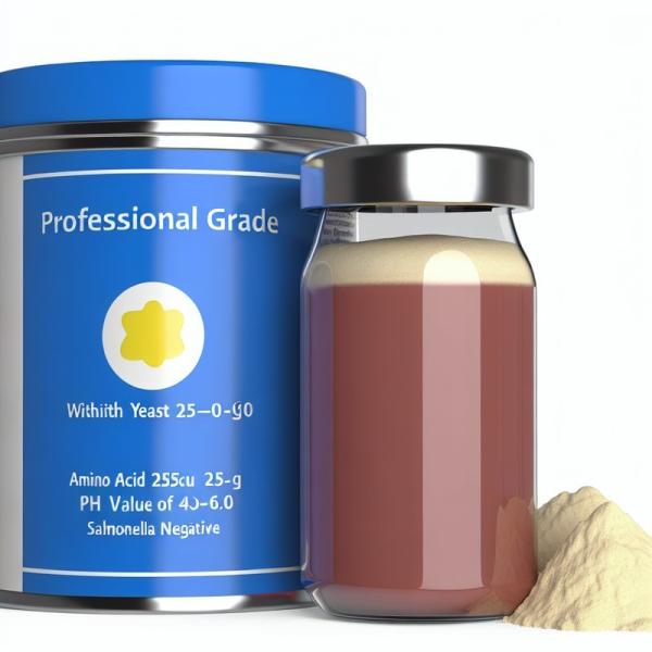 pH 4.0-6.0 Amino Acid Powder with Yeast 25CFU/g Max Salmonella Negative Professional Grade