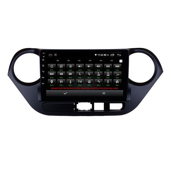 Android 10 8 Core Car Radio GPS WIFI Para Hyundai Grand I10 LHD 2013-2016 Sistema de câmera Carplay 360