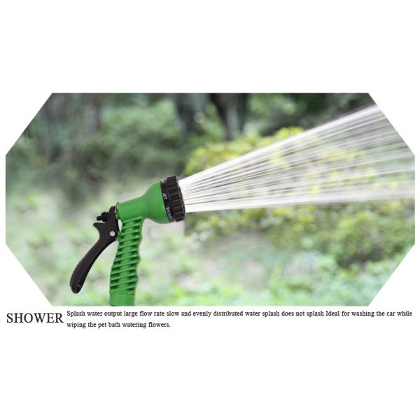 Garden Hose Reel Type Water Hose 25-250FT Expandable Magic Watering with High Pressure