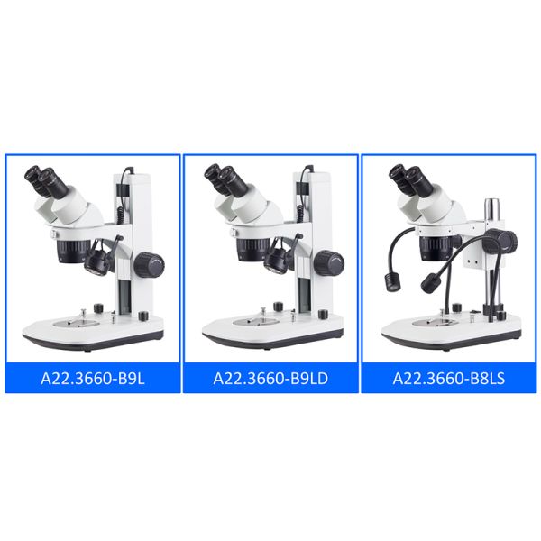 A22.3660 OPTO EDU Stereo Microscope Binocular 1x3x Or 2X/4X