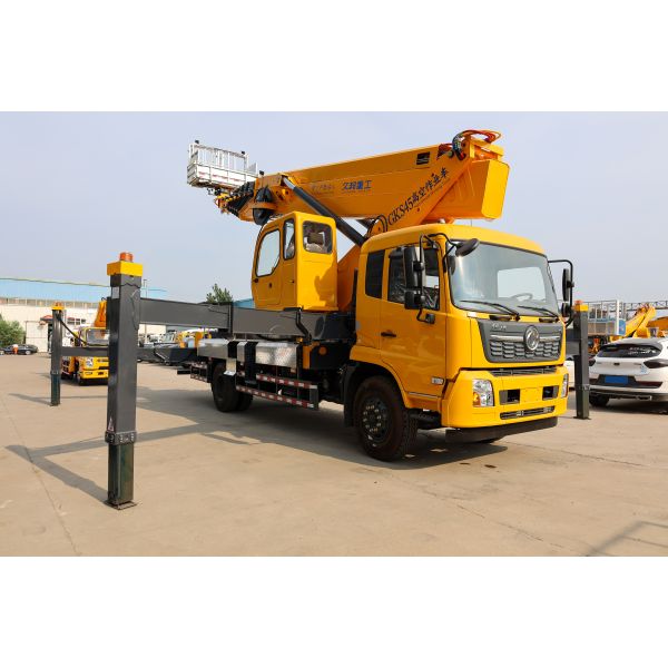 GKS45 45m Dongfeng AERIAL LIFT автовышка кран-манипулятор на базе грузового автомобиля