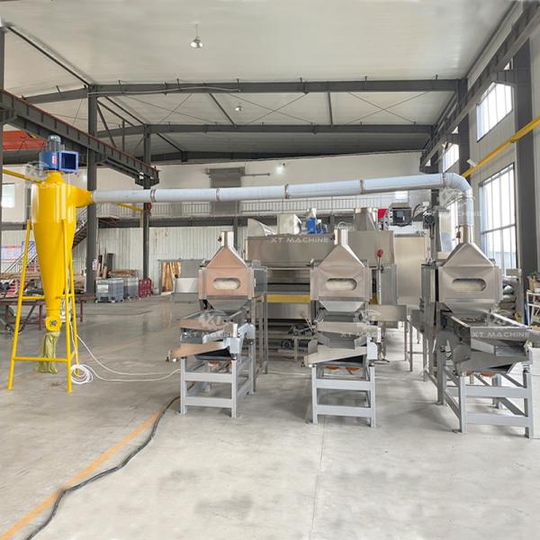 Full Automatic High Blanching Rate Peanut Slitting Blanching Machine
