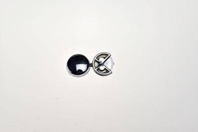 BR04 PP Plastic Casket Components Vacuum Metalized Coating For Casket Screw Cap