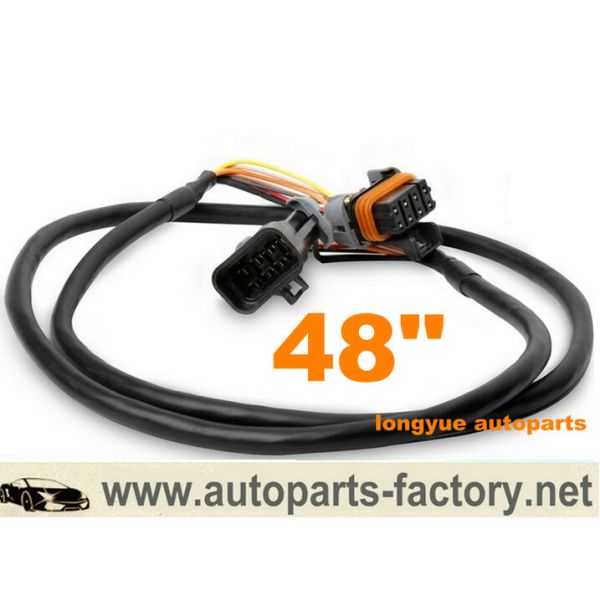 longyue LSU4.2 and NTK L2H2 wideband O2 Oxygen Sensor Extension Cable 48