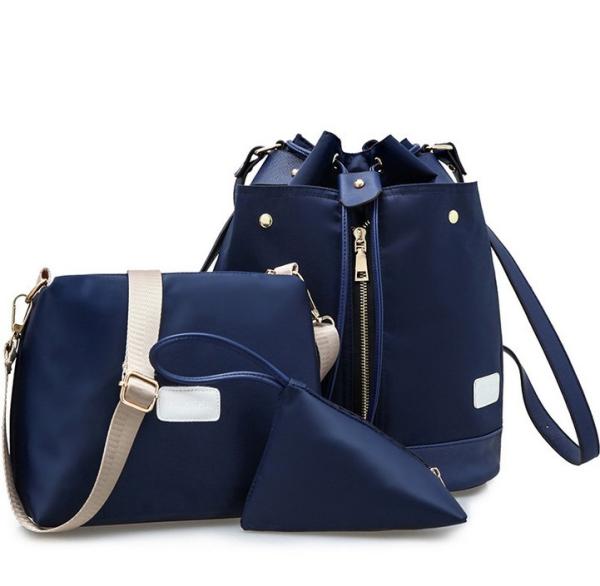 Europe 2016 new wild nylon backpack three-piece picture pack